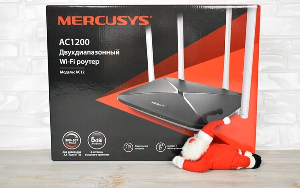 Роутер mercusys ac12