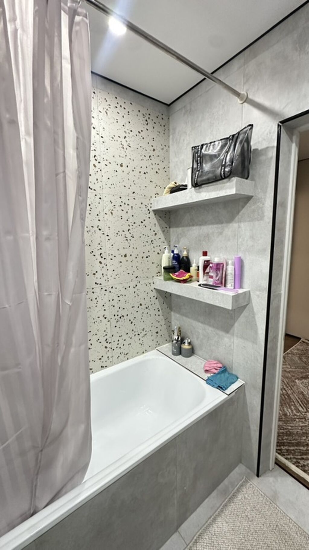 2 комнаты, 44 м², Кок-Жар мкр Элитка, 4 этаж, Дизайнерский ремонт: фото 7