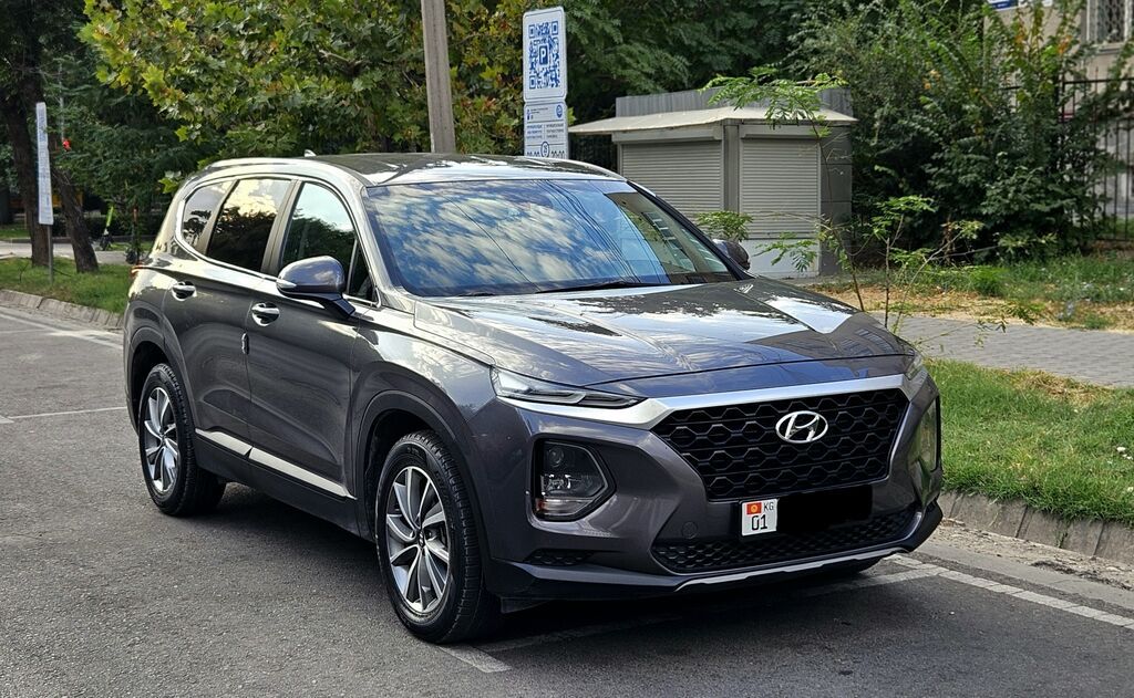 Hyundai Santa Fe: 2018 г., 2 л, Автомат, Дизель, Кроссовер: фото 3