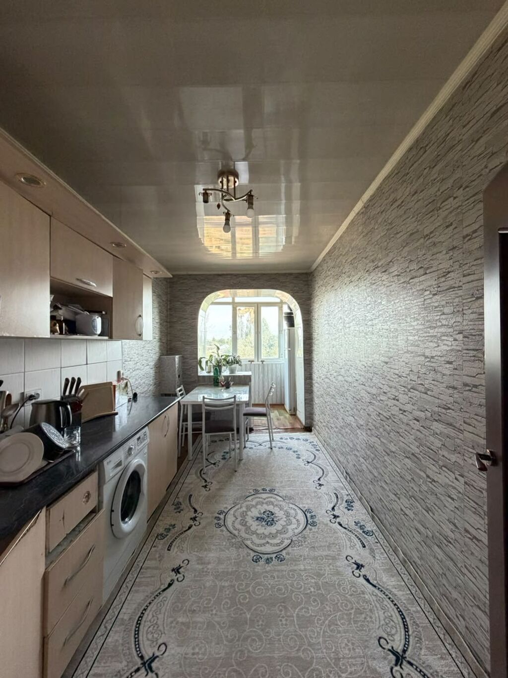 3 комнаты, 65 м², Энесай ж/м Индивидуалка, 4 этаж, Косметический ремонт: фото 3