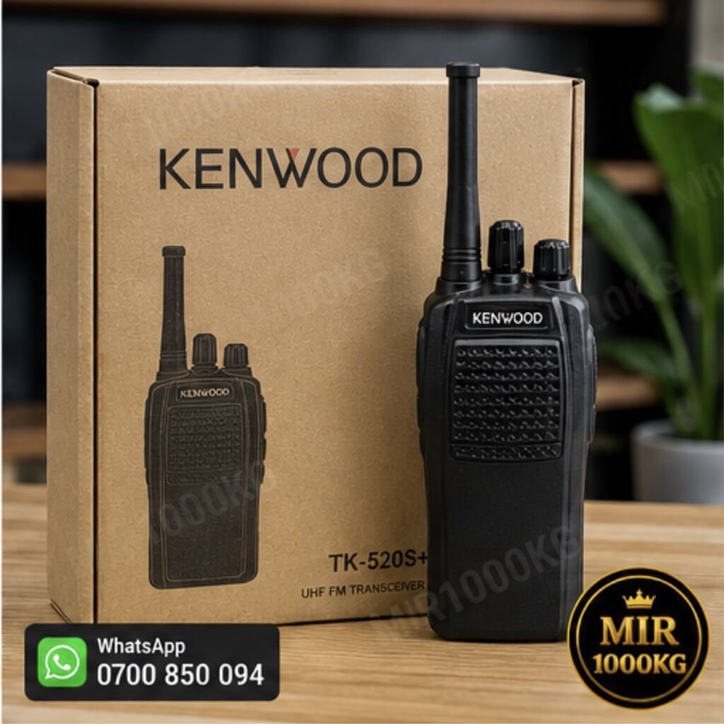 KENWOOD TK-520S+ — ПРОФЕССИОНАЛЬНАЯ РАЦИЯ 10 Вт | ДО 10 КМ | TYPE-C: фото 4