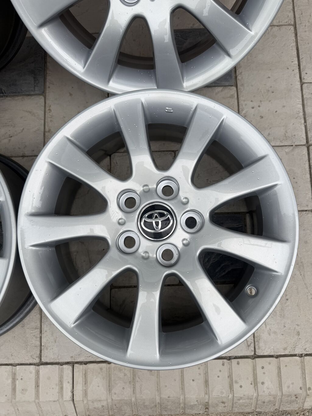 Литые Диски R 16 Toyota, Комплект, отверстий - 5, Б/у: фото 5