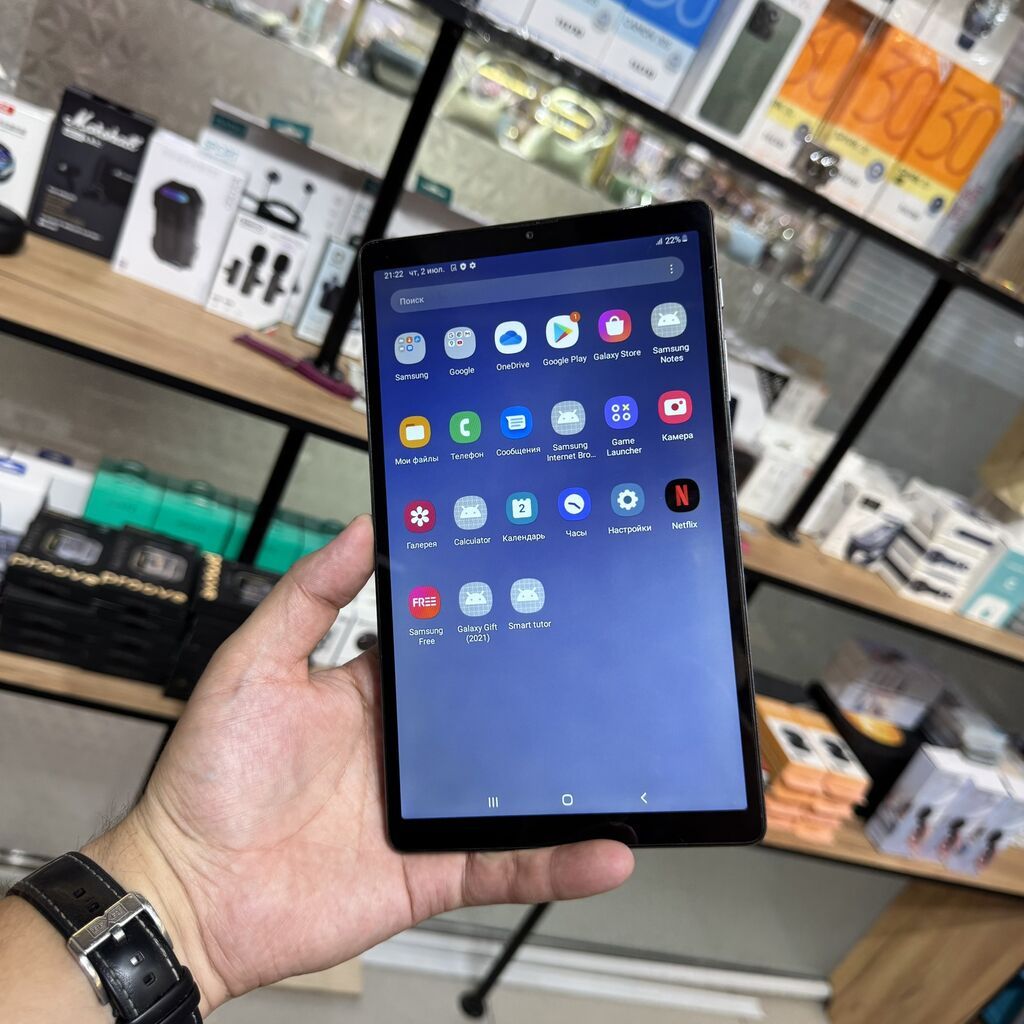 Планшет, Samsung, память 32 ГБ, 4G (LTE), Б/у, Классический цвет - Серый: фото 2