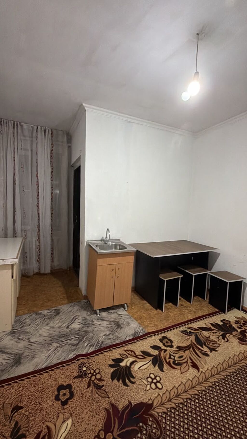 1 комната, Аламединский рынок / базар Собственник, Без подселения, от 6 месяцев, С мебелью частично: фото 4