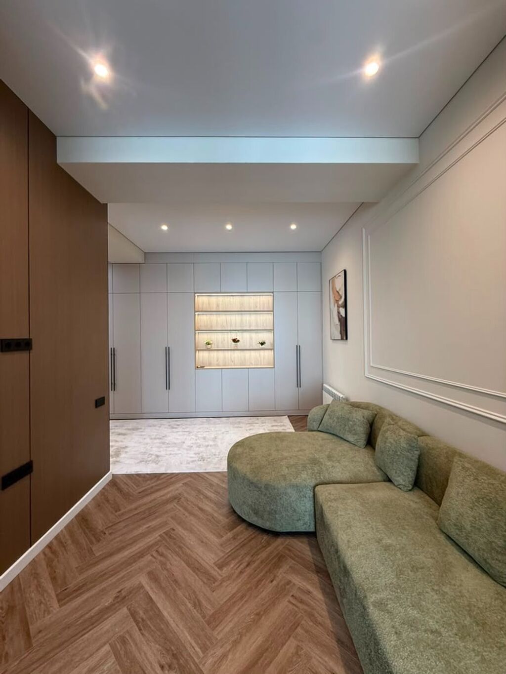 2 комнаты, 76 м², Асанбай мкр Элитка, 6 этаж, Дизайнерский ремонт: фото 5