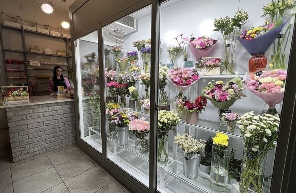 Магазин цветов дизайн