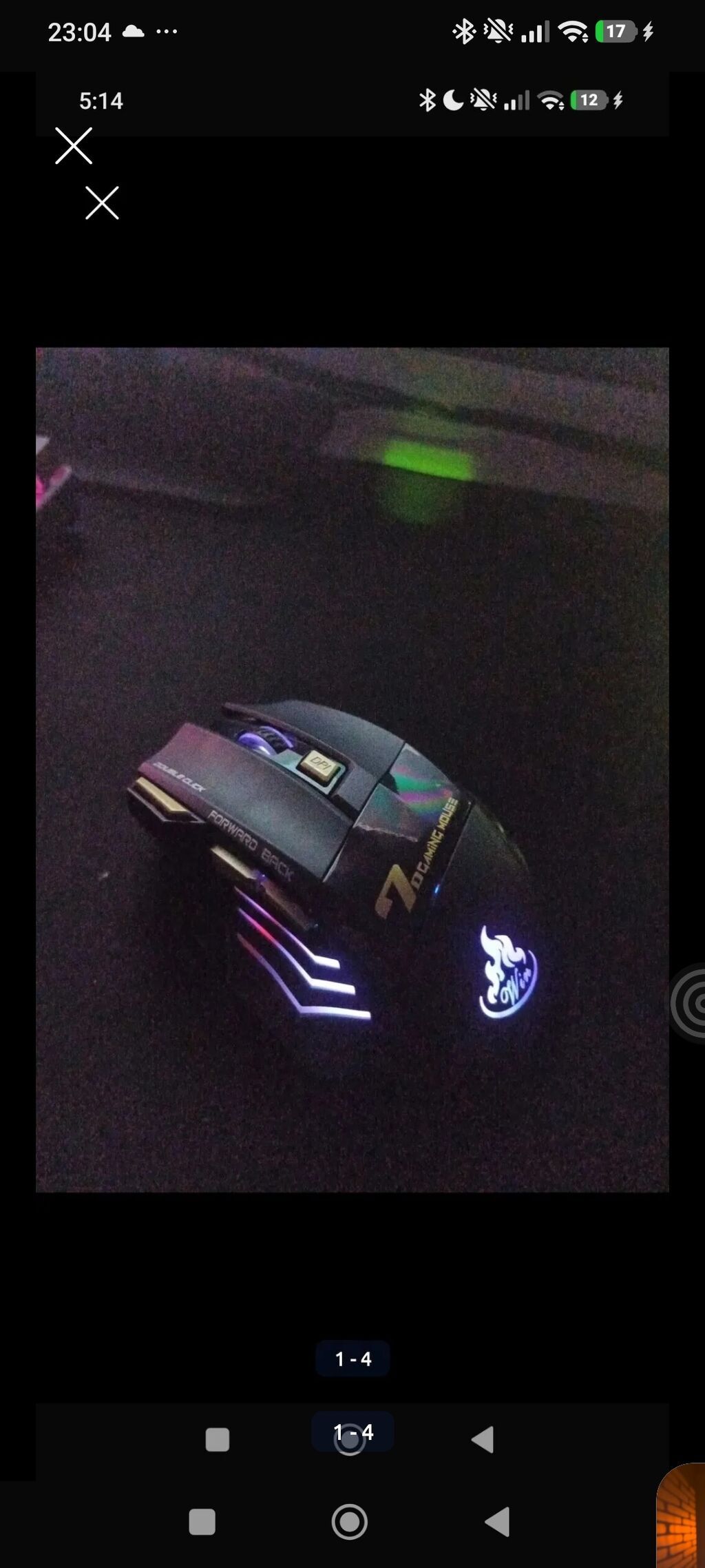 Беспроводная игровая мышь HTX‑X7 (7D Gaming Mouse) - Подключение: 2.4: фото 2