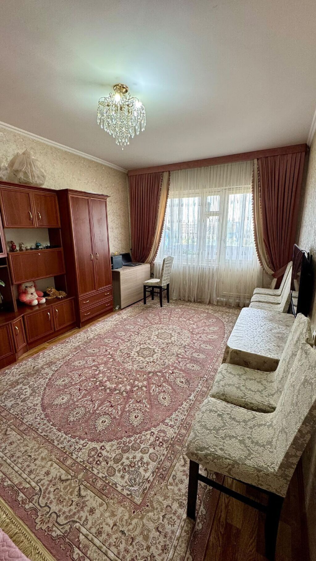 1 комната, 42 м², Кок-Жар мкр 105 серия, 7 этаж, Косметический ремонт: фото 6