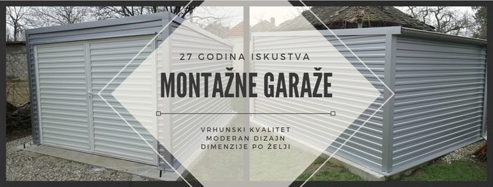 Garaže: Montažne garaže 6m x 3m ili po želji.
Pocinkovane ili plastificirane. na lalafo.rs Montažne garaže 6m x 3m ili po želji.
Pocinkovane ili plastificirane. - Kragujevac