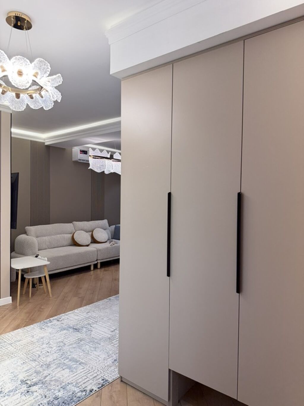 3 комнаты, 76 м², Тунгуч мкр Элитка, 6 этаж, Дизайнерский ремонт: фото 7