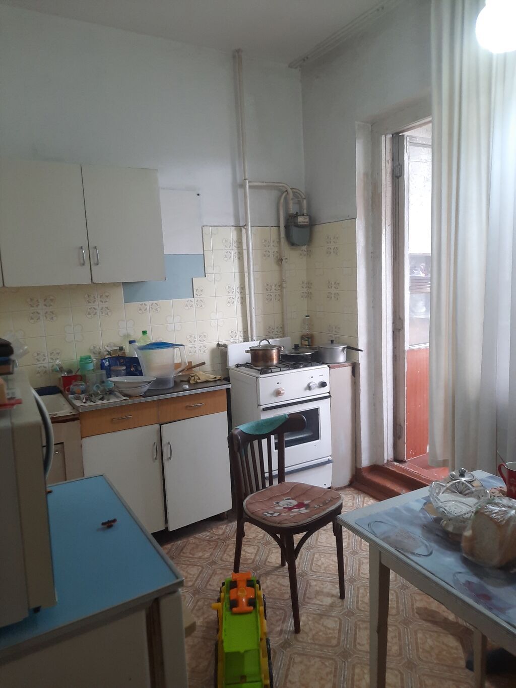 1 комната, 51 м², Аламедин-1 мкр 106 серия, 6 этаж, Требуется ремонт: фото 8