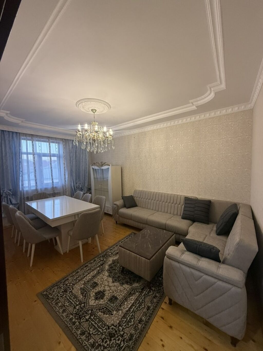 5 otaqlı, 110 kv. m, Yeni təmirli
