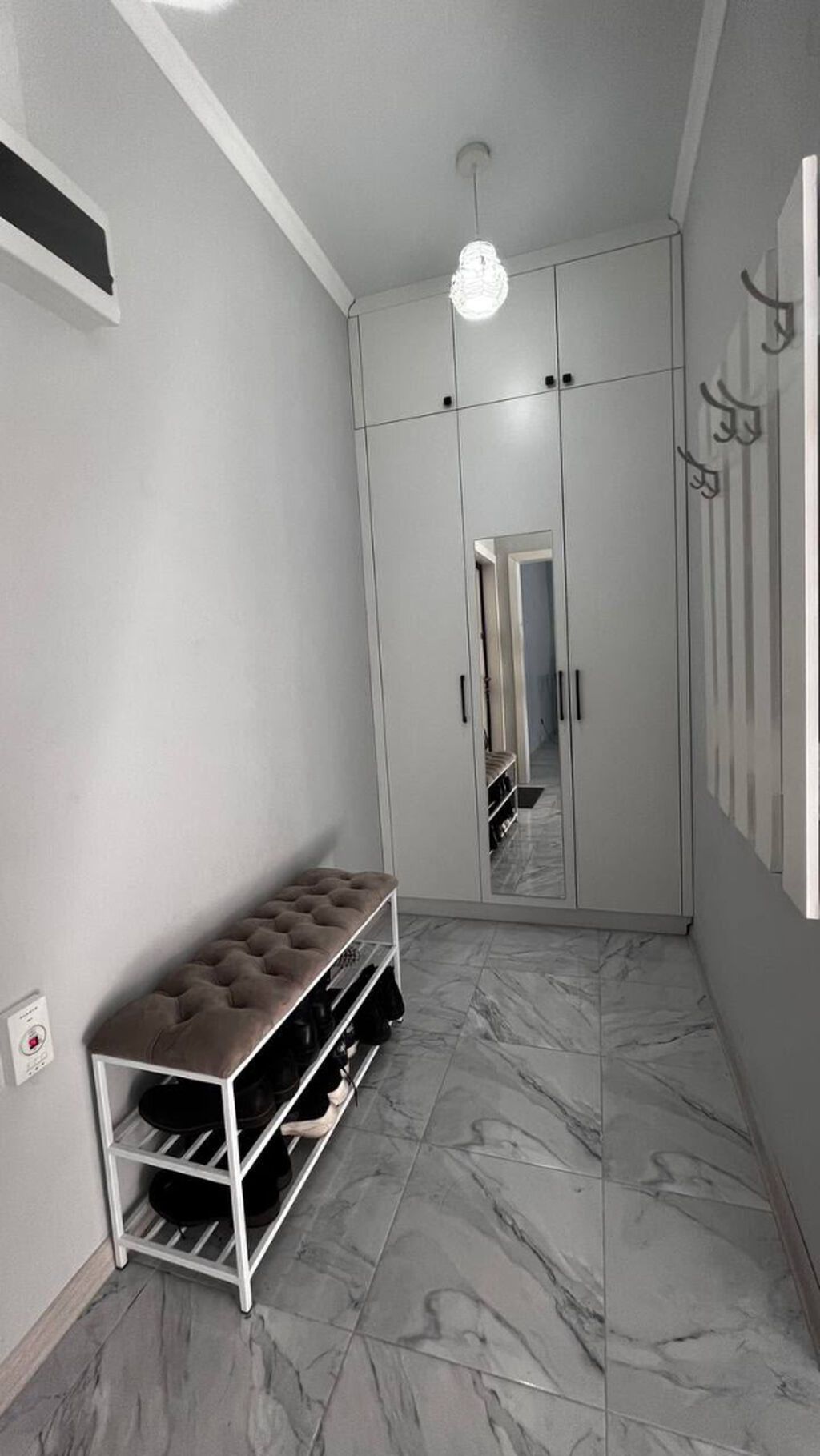 1 комната, 48 м², Асанбай мкр 108 серия, 6 этаж, Евроремонт: фото 3