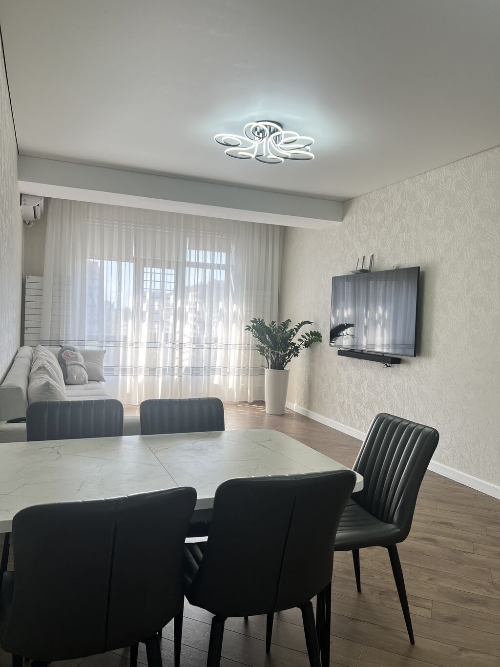 3 комнаты, 96 м², Золотой квадрат Элитка, 9 этаж, Евроремонт: фото 7