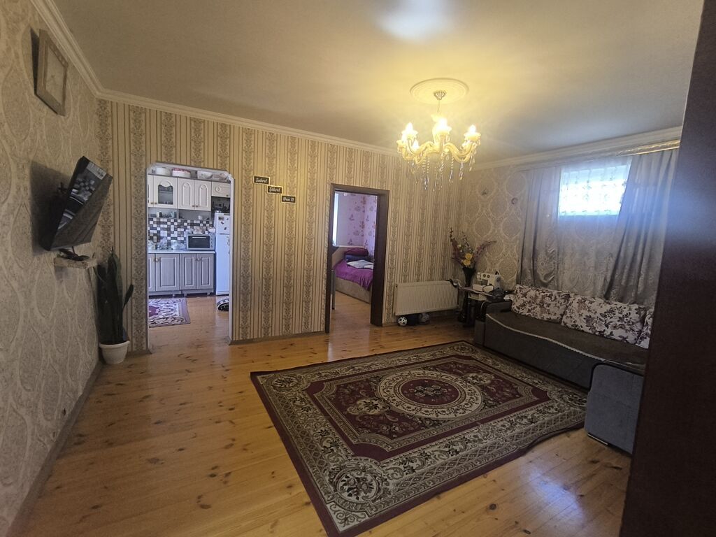 3 otaqlı, 80 kv. m, Yeni təmirli