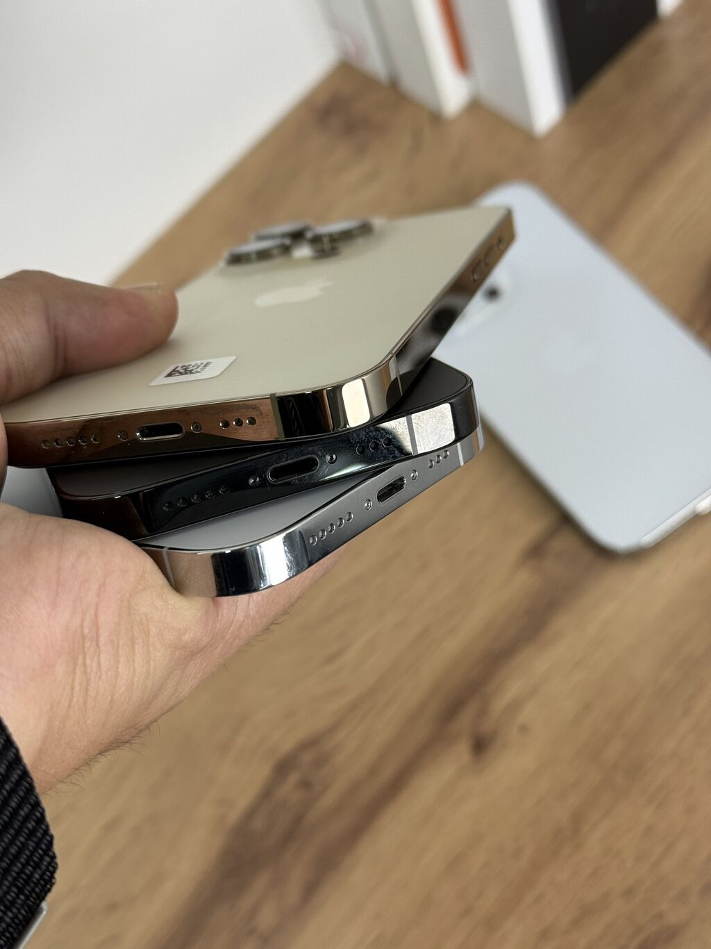 IPhone 14 Pro, Б/у, 512 ГБ, Белый, Защитное стекло, Чехол, 90 %: фото 4