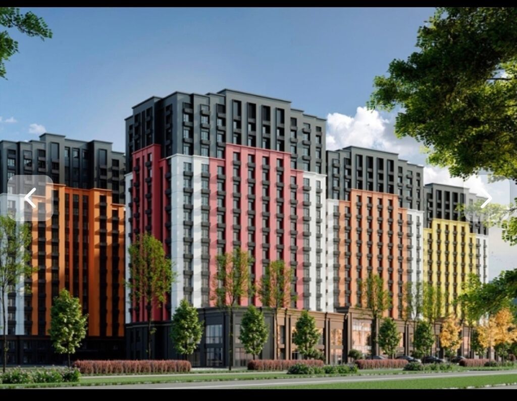 1 комната, 46 м², 13 этаж, Евроремонт