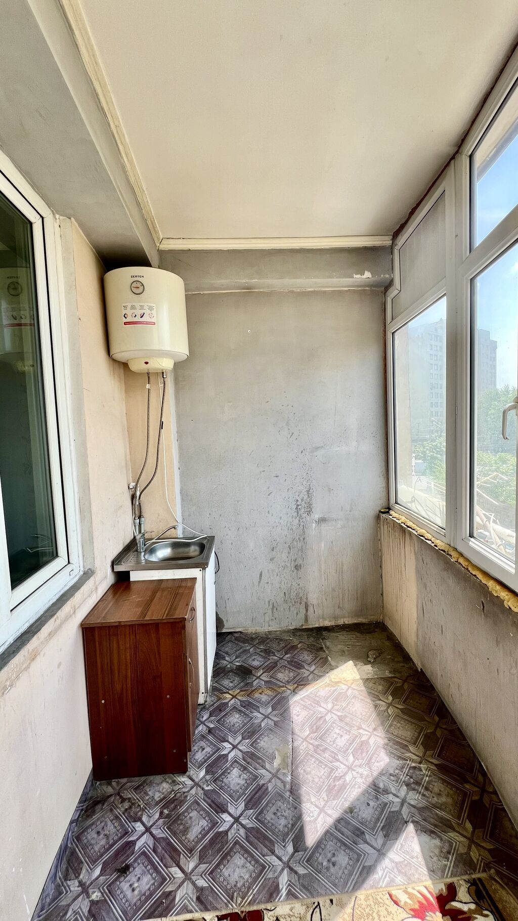 1 комната, 43 м², Ошский мкр., Элитка, 3 этаж, Косметический ремонт: фото 4
