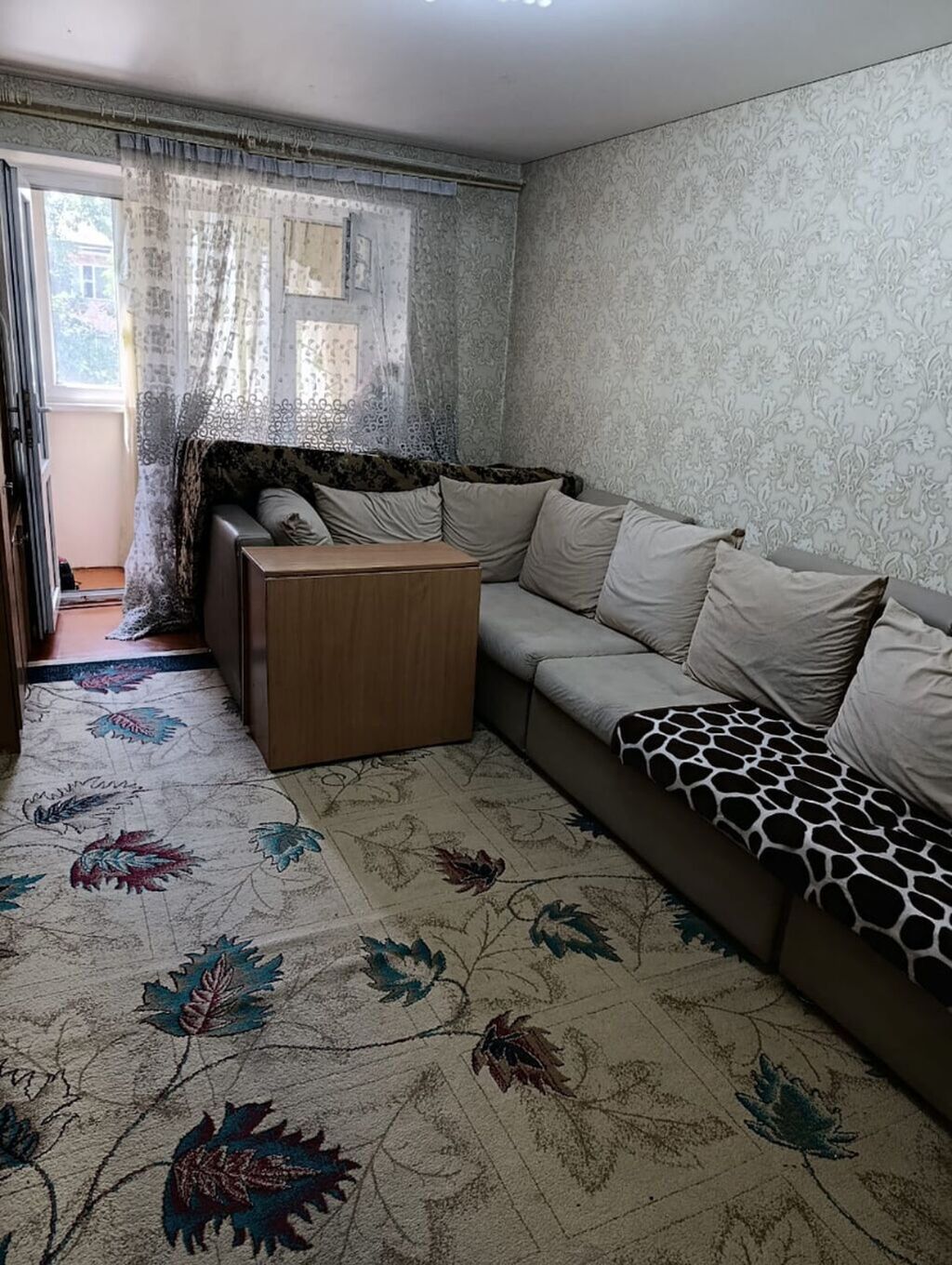 1 комната, 33 м², Аламединский рынок / базар Хрущевка, 3 этаж, Евроремонт: фото 3