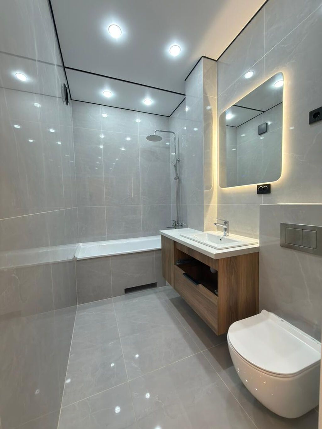 2 комнаты, 67 м², Пишпек Элитка, 13 этаж, Дизайнерский ремонт: фото 5