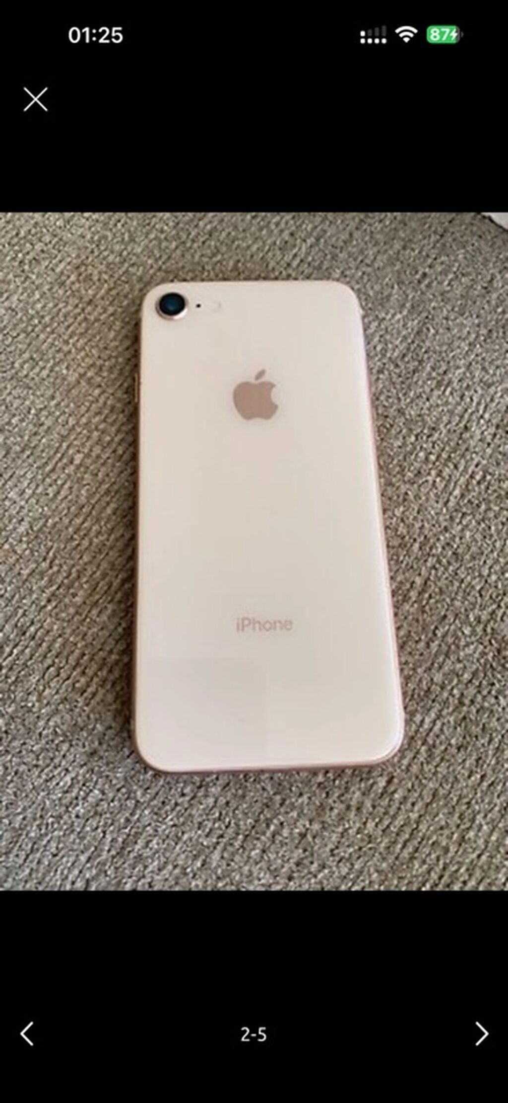 Куплю заблокированный iPhone 8 Gold