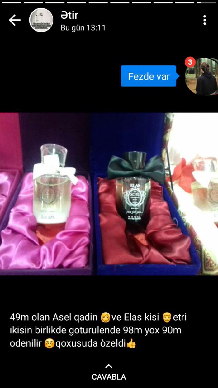 Other: 50 ml Asel qadın kişi üçün Elas Narkotik 3 gün qalıcı ətirlərdi on lalafo.com.np 50 ml Asel qadın kişi üçün Elas Narkotik 3 gün qalıcı ətirlərdi in Kathmandu