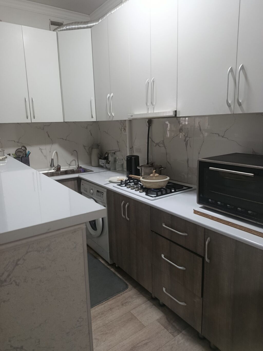 2 комнаты, 68 м², Аламедин-1 мкр Элитка, 6 этаж: фото 5