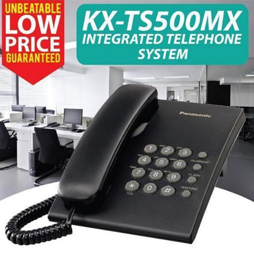 Телефон Panasonic KX-TS500MX 2-ступенчатый регулятор: 900 KGS ▷ Стационарные  телефоны | Бишкек | 74805671 ᐈ lalafo.kg