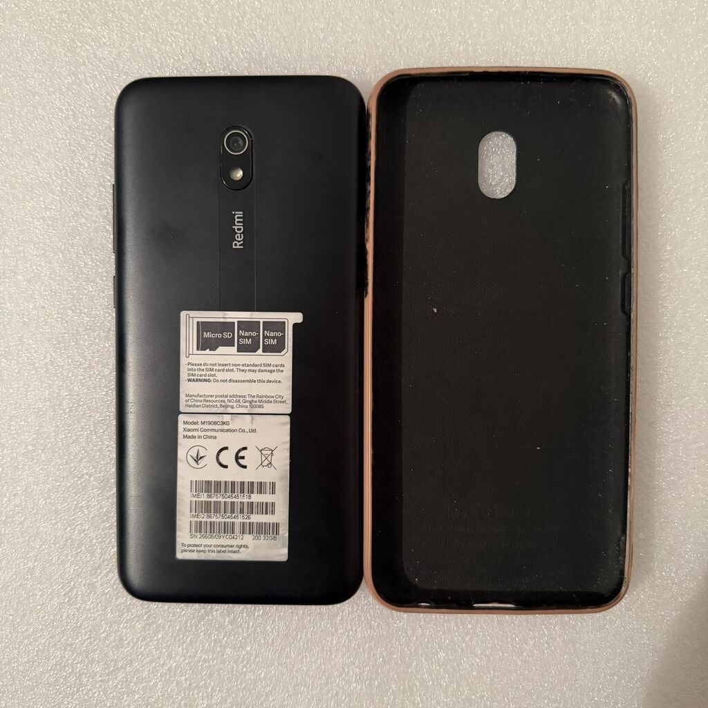 Redmi, Redmi 8A, Б/у, 64 ГБ, цвет - Черный, 2 SIM — фото 3