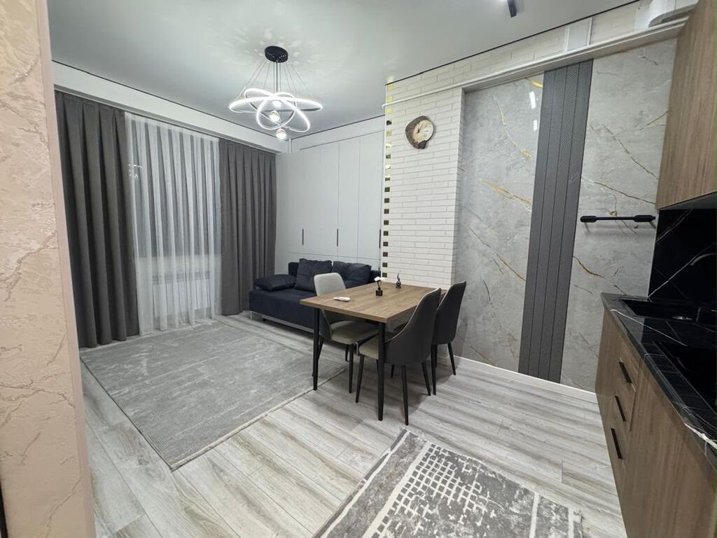 2 комнаты, 42 м², Тунгуч мкр Элитка, 9 этаж, Дизайнерский ремонт: фото 8