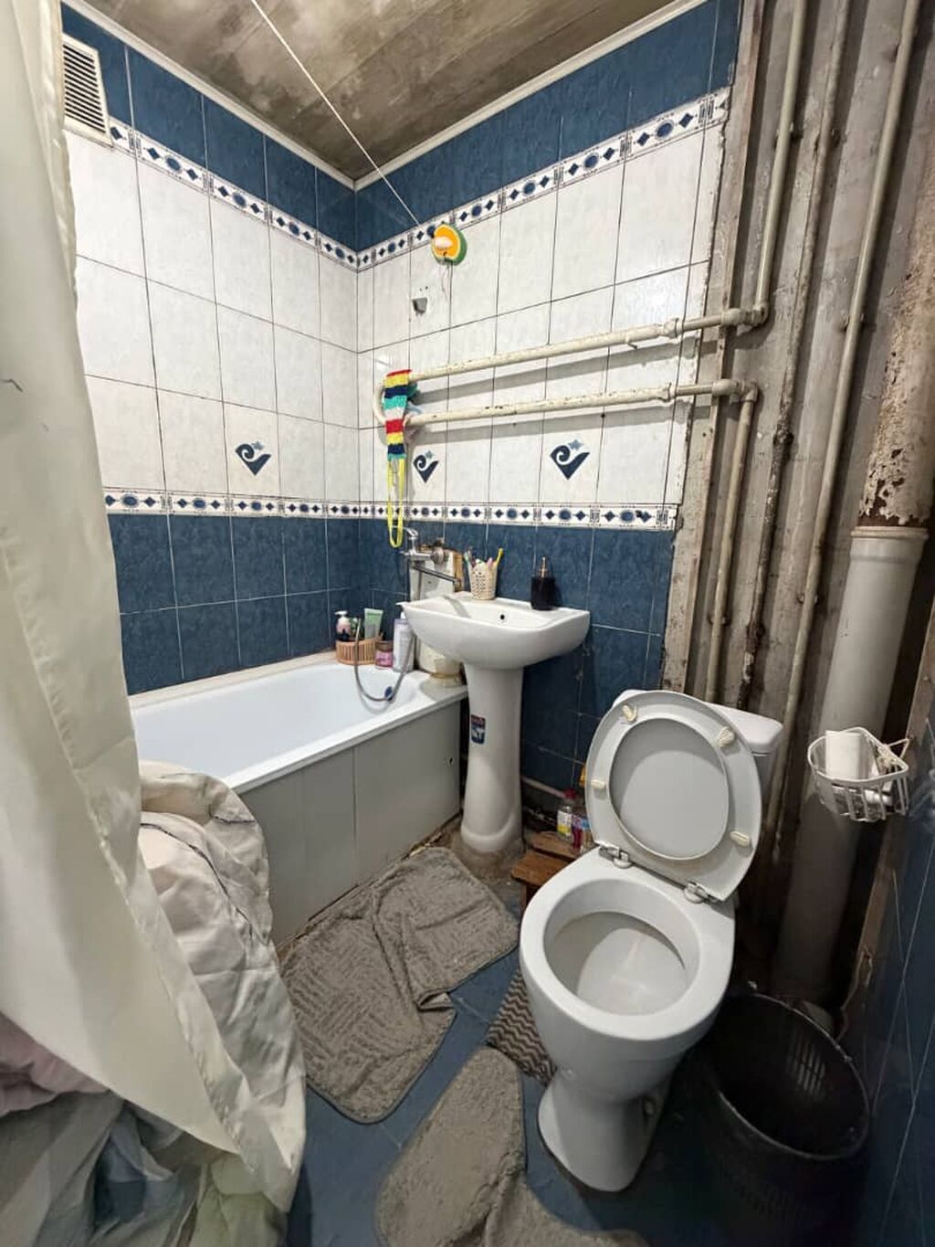 3 комнаты, 58 м², Молодая Гвардия 104 серия, 1 этаж, Старый ремонт: фото 8