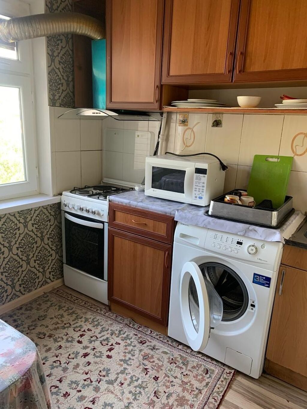Сдам 3-комнатную квартиру в 3 мкр, 104 серия, с мебелью и техникой: фото 6