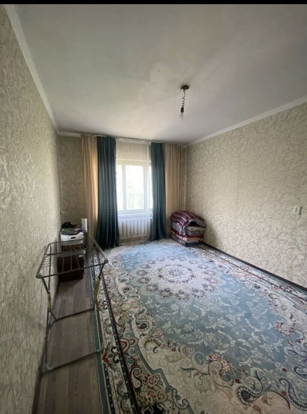 2 комнаты, 55 м², Аламедин-1 мкр 105 серия, 4 этаж, Косметический ремонт: фото 2
