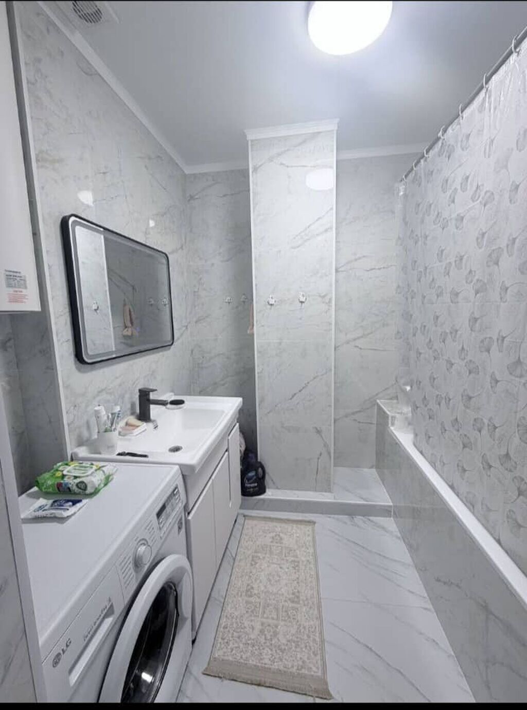 2 комнаты, 68 м², Тунгуч мкр Элитка, 7 этаж, Свежий ремонт: фото 8