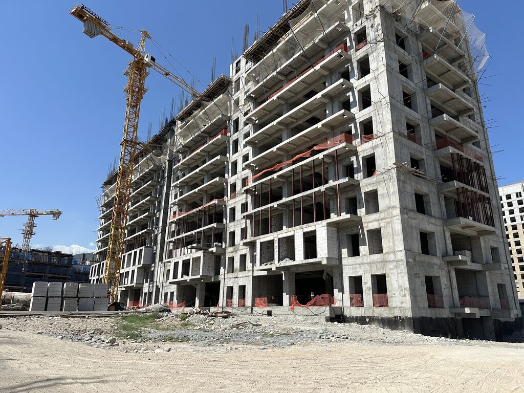 1 комната, 43 м², Асанбай мкр Элитка, 16 этаж, ПСО (под самоотделку): фото 5
