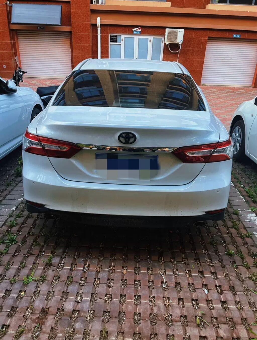 Набор эмблем и букв для Toyota Camry черный глянец (black gloss): фото 3