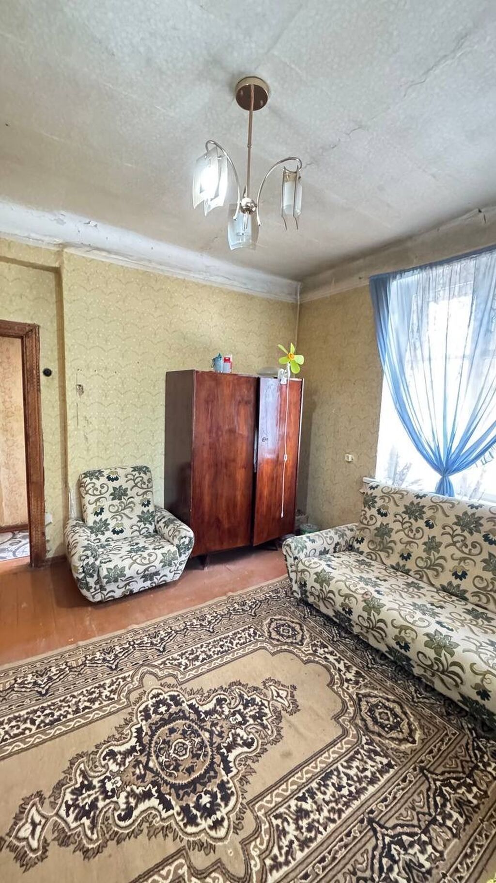 2 комнаты, 45 м², Юг-2 мкр Сталинка, 2 этаж, Требуется ремонт: фото 6
