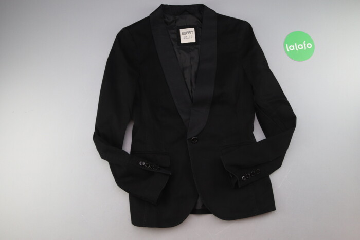 Жіночий класичний піджак Esprit, р. S Безкоштовно | Оголошення створено 22 Січня 2022 11:49:10: Піджак S, візерунок - Однотонний, колір - Чорний