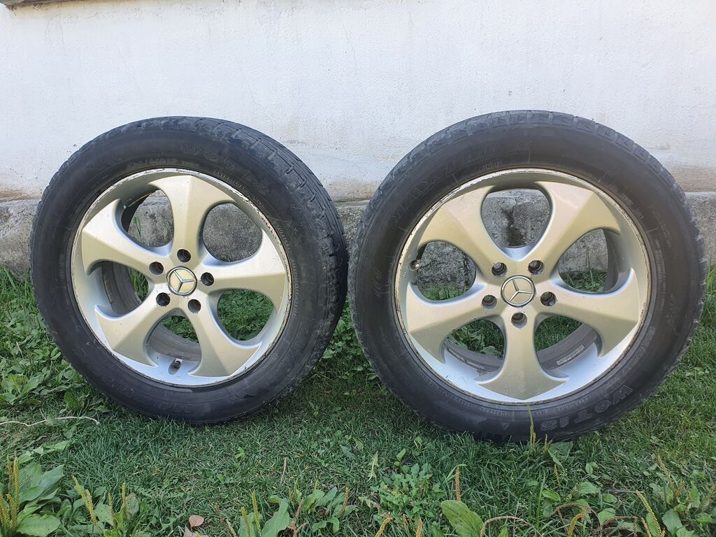 Колеса в сборе 225 / 50 / R 17, Зима, Б/у, Комплект, Легковые, Литые, отверстий - 5: фото 2