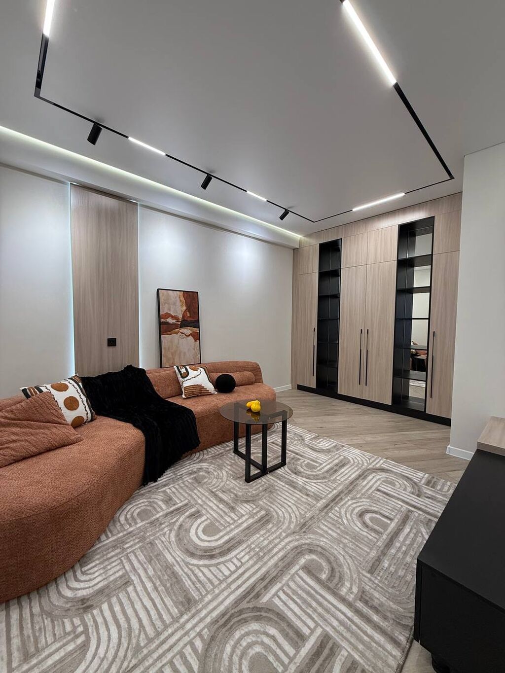 2 комнаты, 50 м², Кок-Жар ж/м Элитка, 6 этаж, Дизайнерский ремонт: фото 4