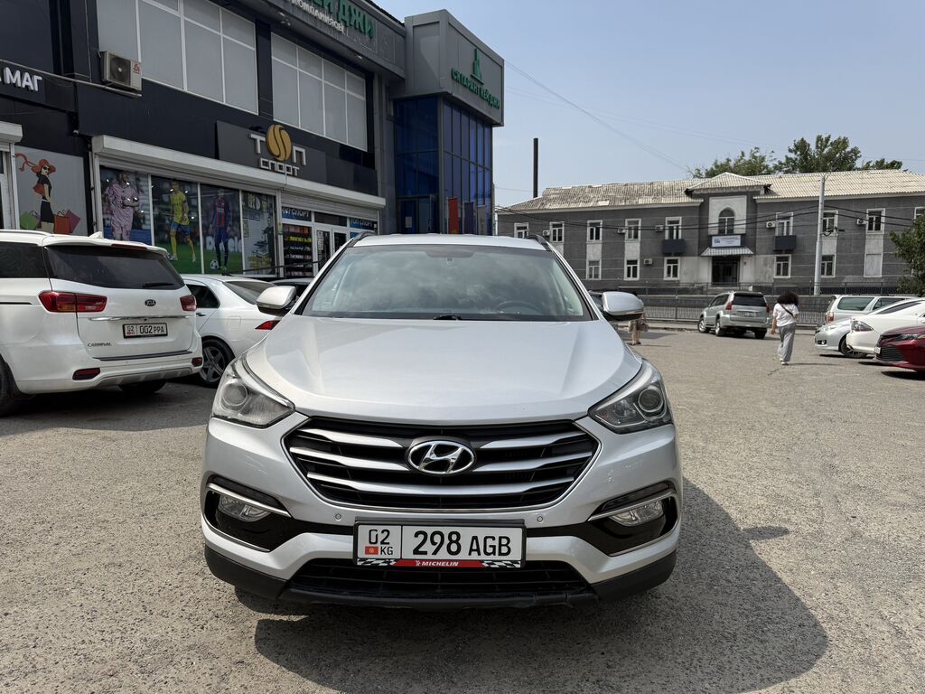 Hyundai Santa Fe: 2017 г., 2 л, Автомат, Дизель, Кроссовер: фото 2