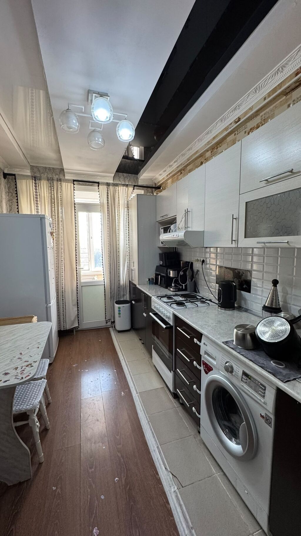 1 комната, 55 м², Кара-Жыгач ж/м 8 этаж, Евроремонт: фото 4