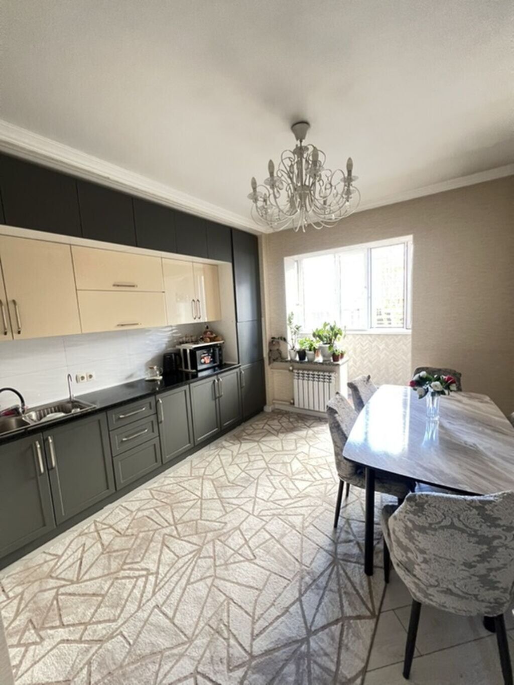 2 комнаты, 87 м², 106 серия, 3 этаж, Евроремонт: фото 2
