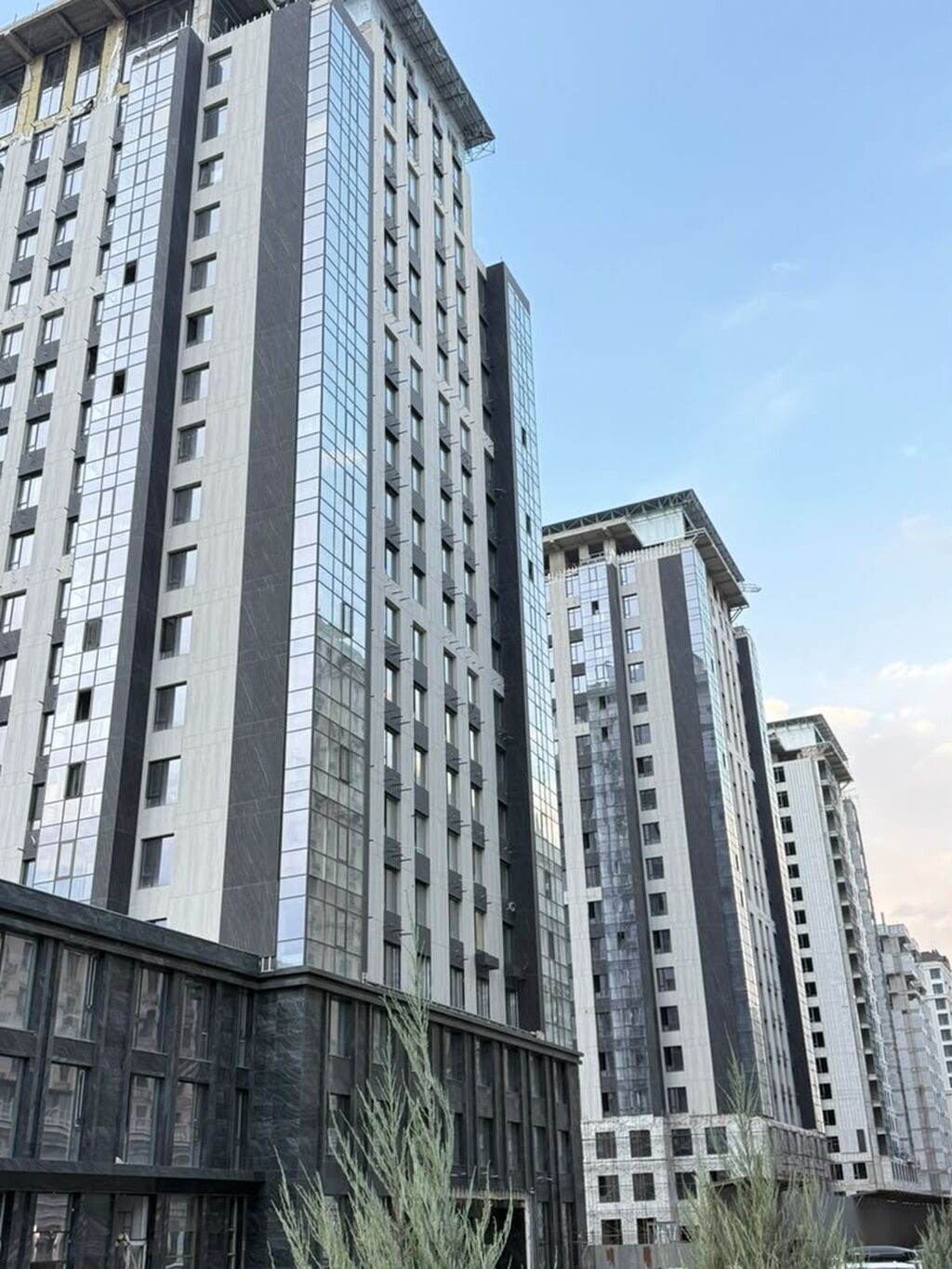 2 комнаты, 86 м², Асанбай мкр Элитка, 12 этаж, ПСО (под самоотделку): фото 3