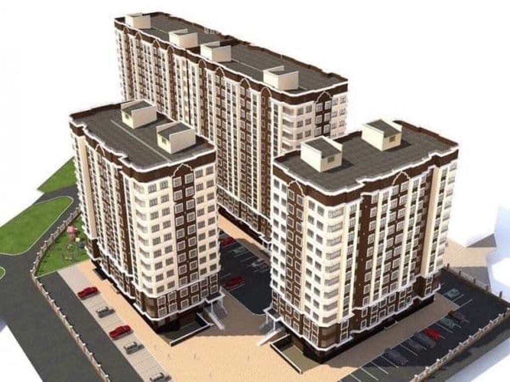 Строится, 2 комнаты, 65 м²: фото 2