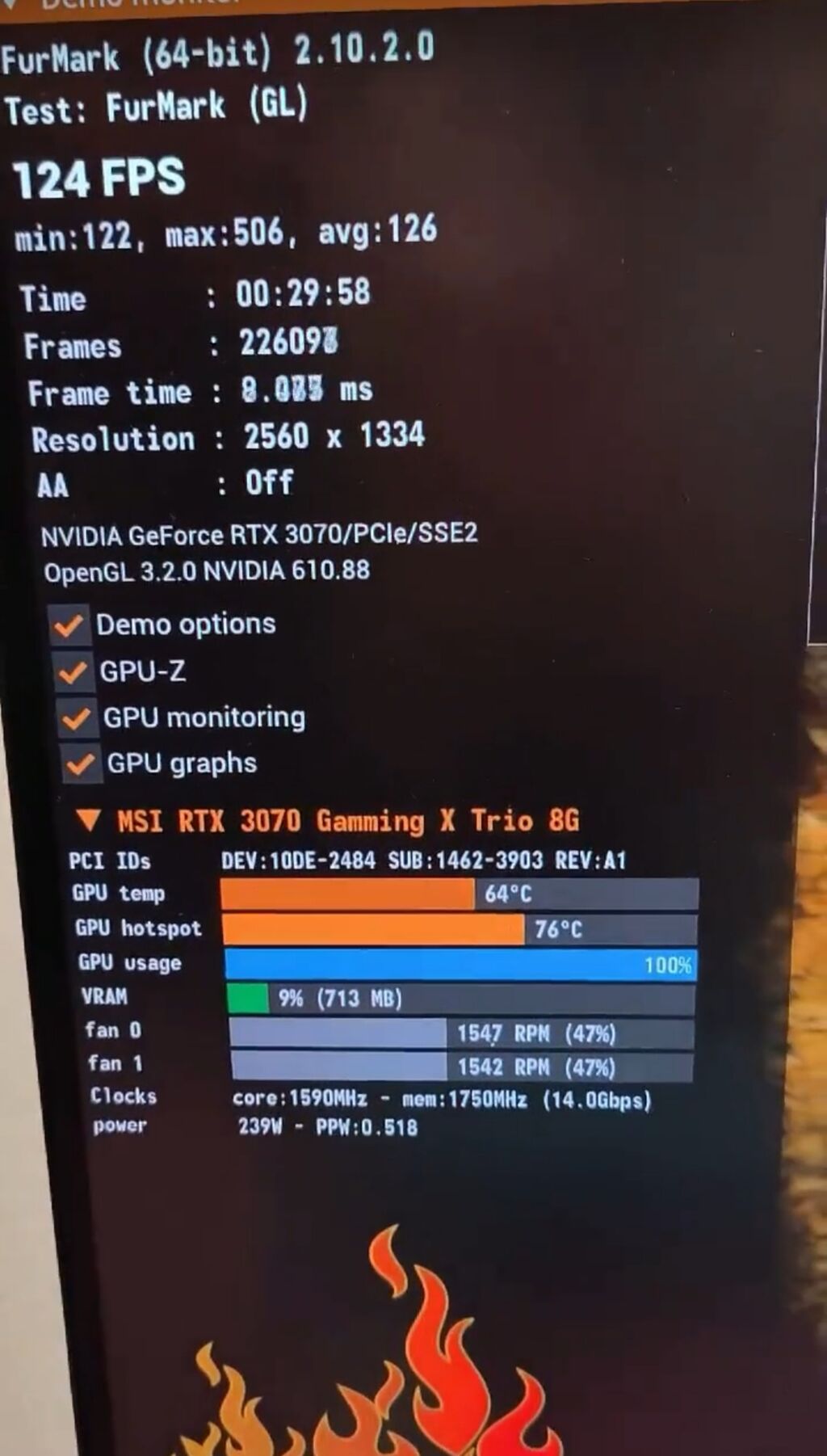 Видеокарта для ПК, Б/у, GeForce RTX, 8 ГБ: фото 3