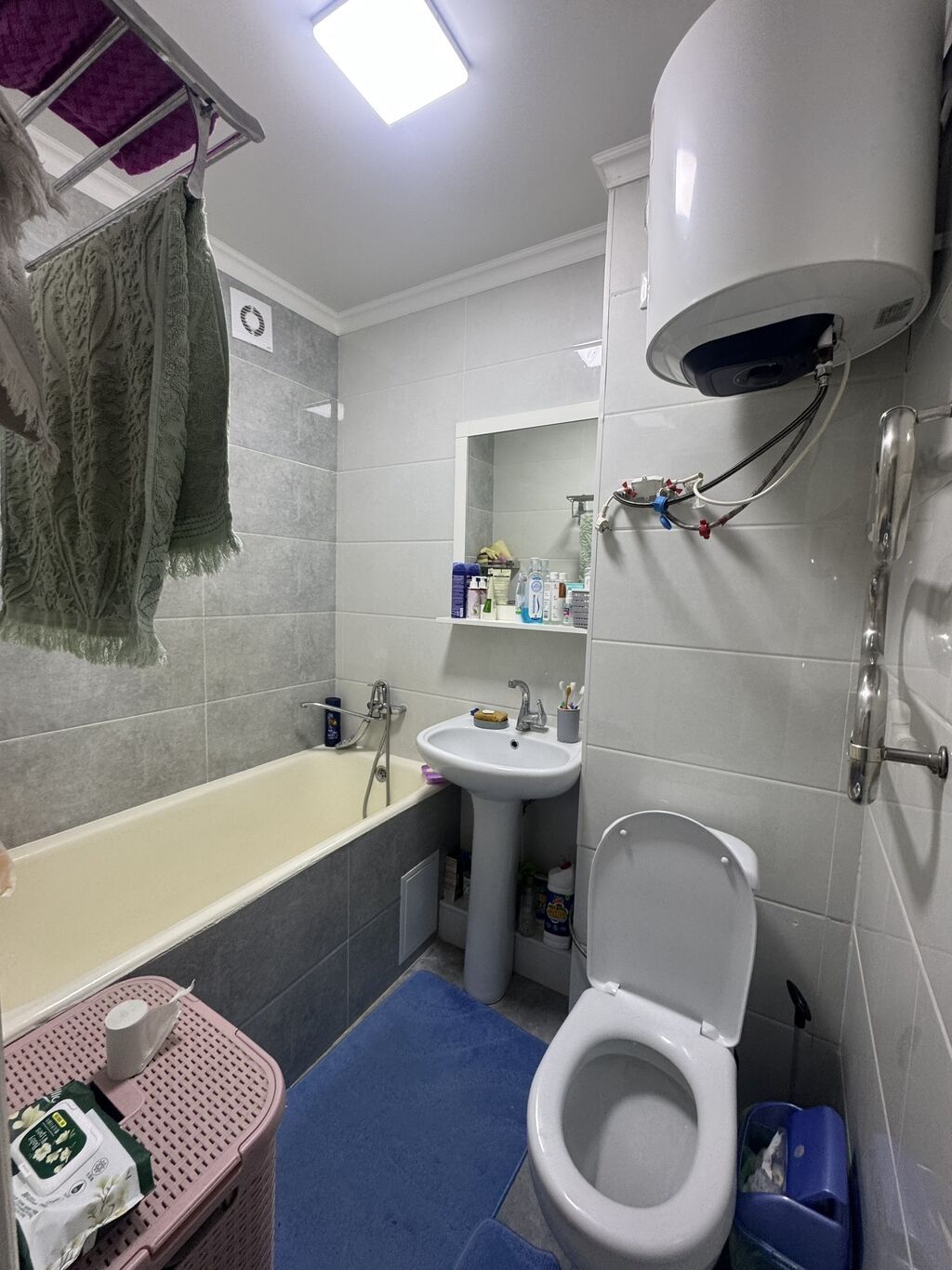 3 комнаты, 60 м², 4 мкр 104 серия, 3 этаж, Евроремонт: фото 3