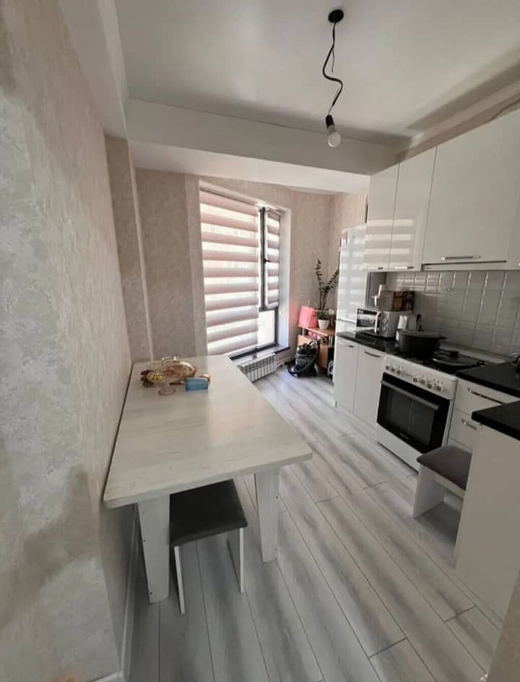 1 комната, 38 м², Тунгуч мкр 4 этаж, Евроремонт: фото 3