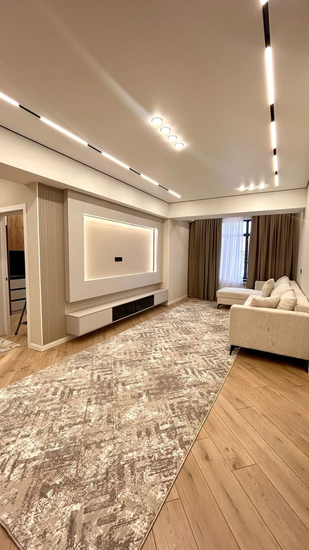 2 комнаты, 71 м², 11 этаж, Дизайнерский ремонт: фото 2