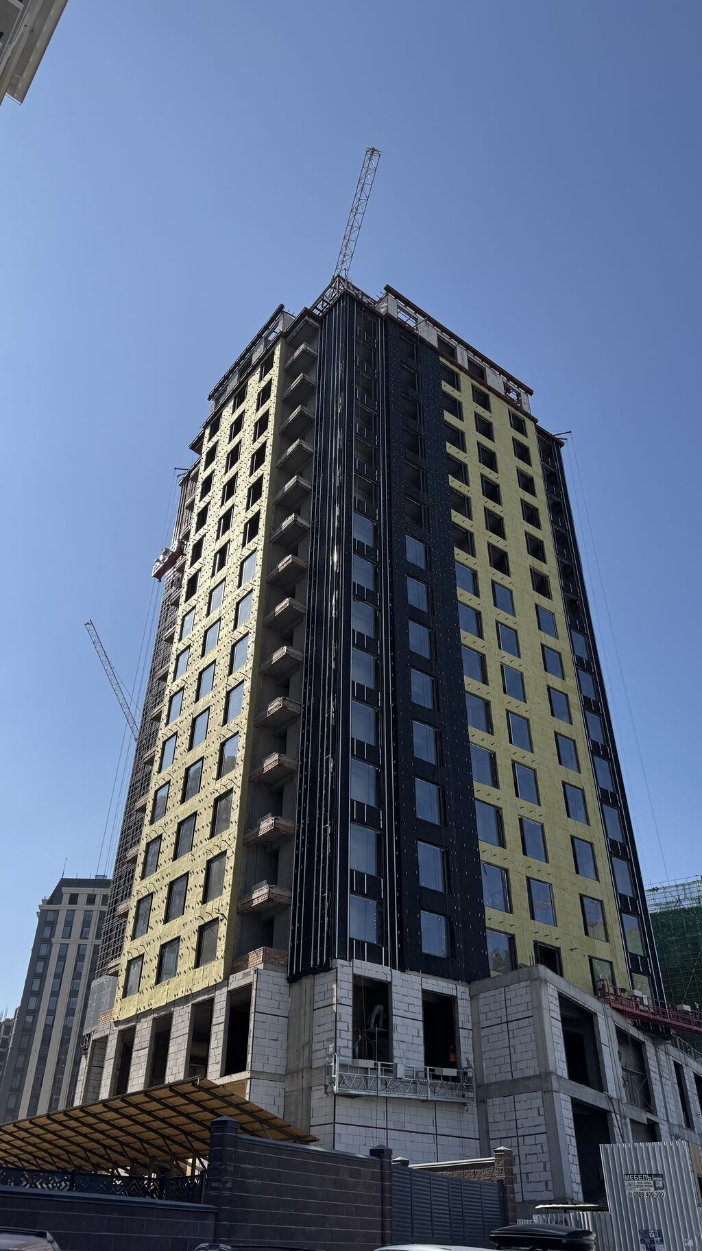 3 комнаты, 112 м², Южная Магистраль Элитка, 14 этаж, ПСО (под самоотделку): фото 2